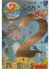 For A Special Son 2 Today (Badge Card)